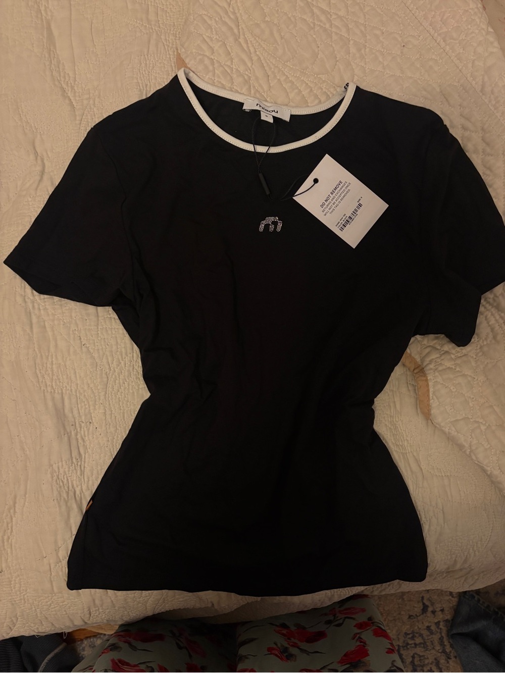 Miaou Rhinestone top